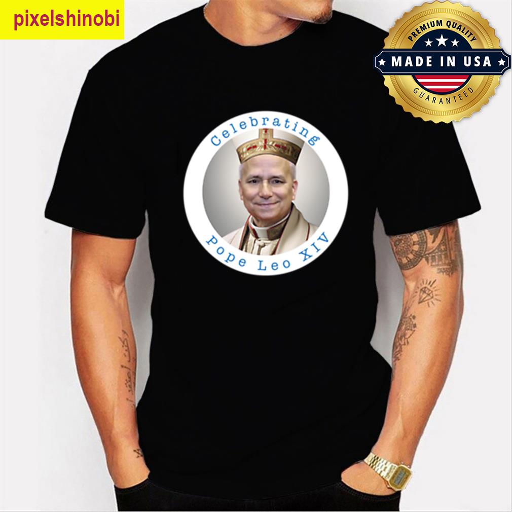 Celebrating Pope Leo Xiv Design T-shirt