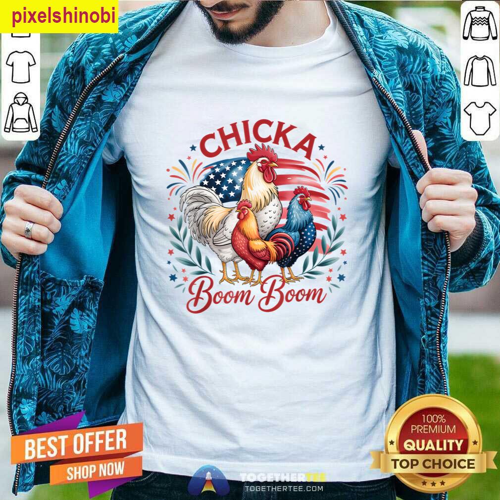 Chicka Boom Boom Apparel Usa Spirit T-shirt