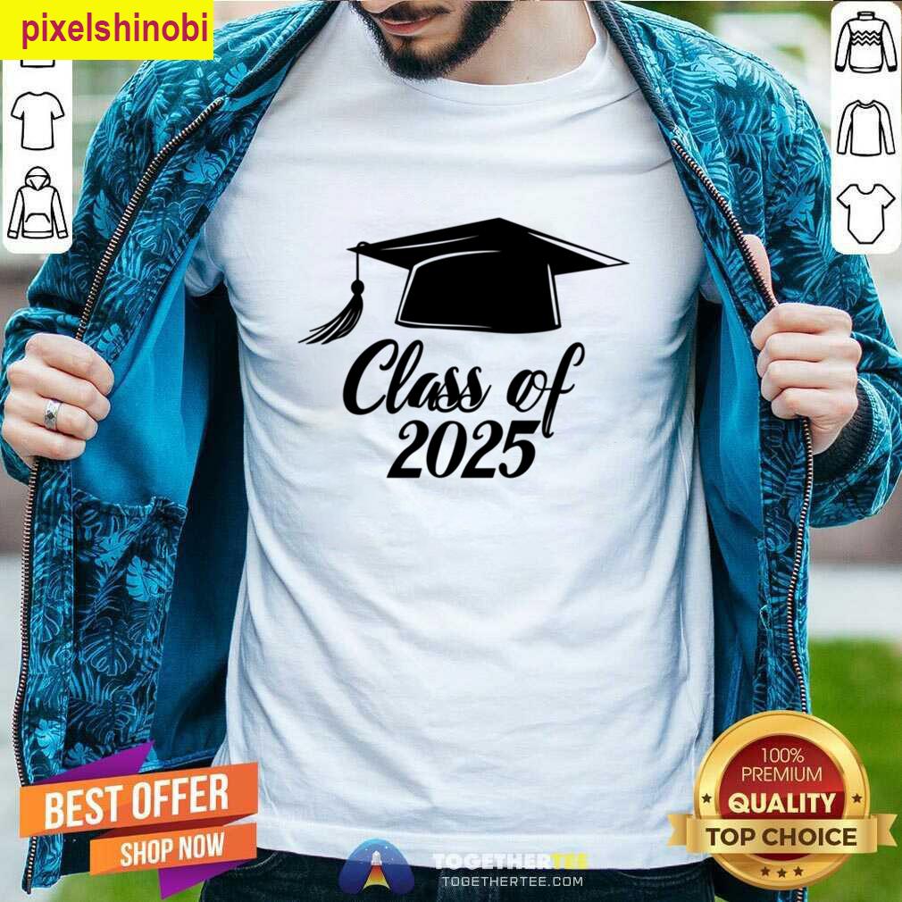 Class Of 2025 Graduate Cap T-shirt