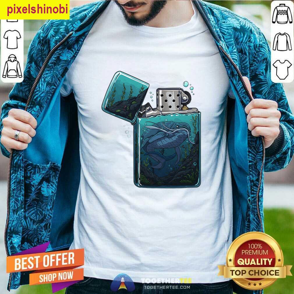 Encapsulated Design Trendy T-shirt