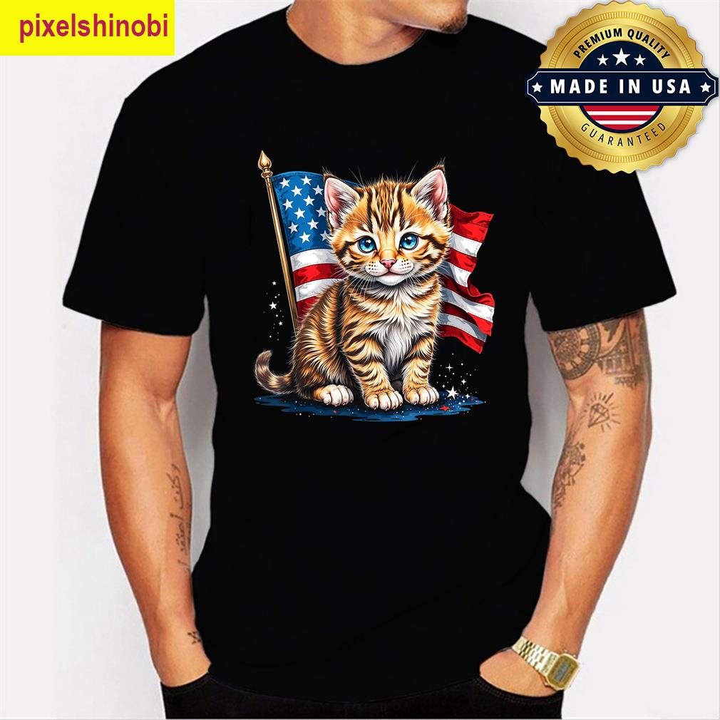 Funny America Flag T-shirt