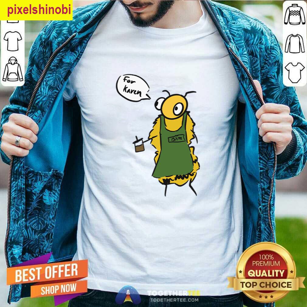 Funny Bee Barista T-shirt