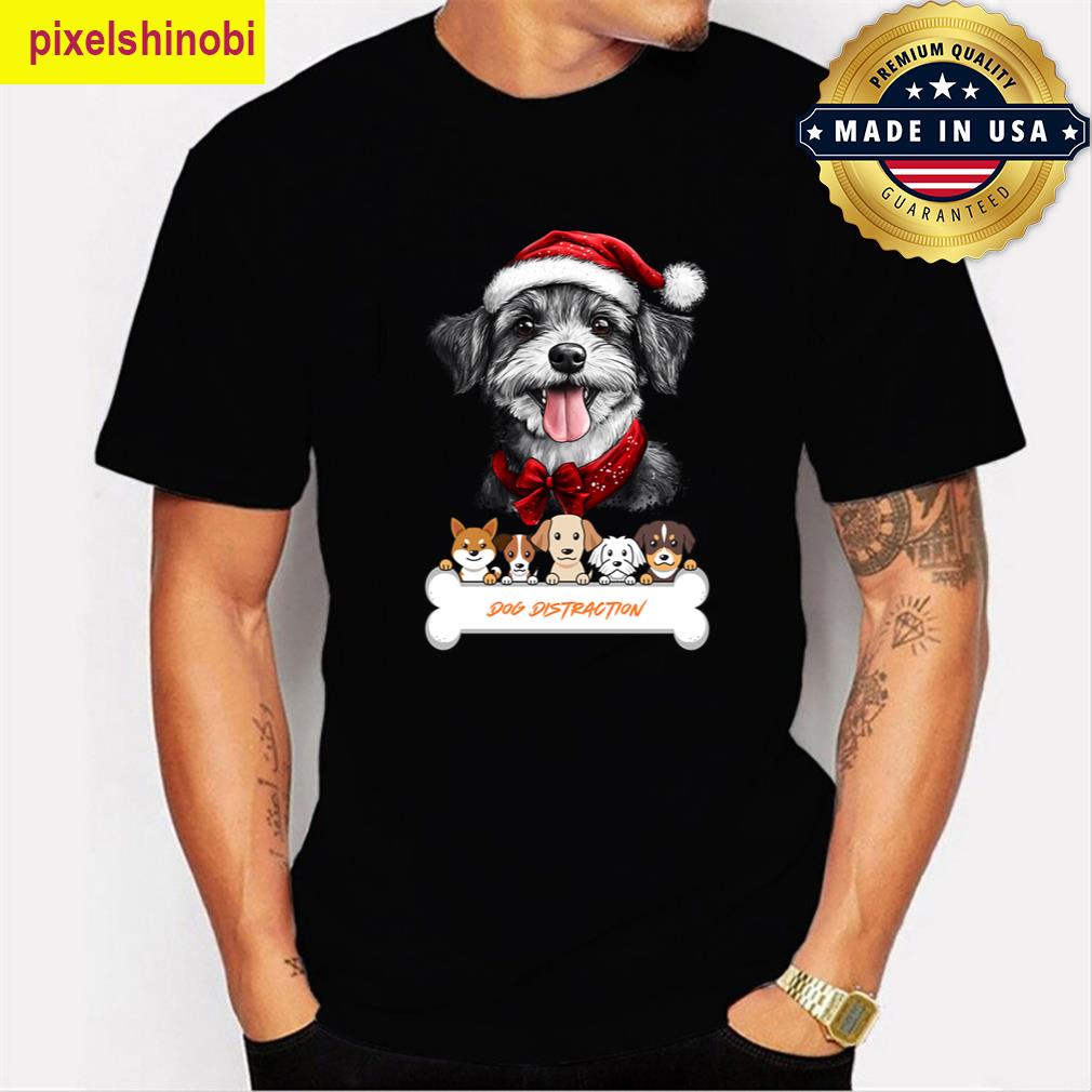 Funny Dog Distraction Apparel T-shirt