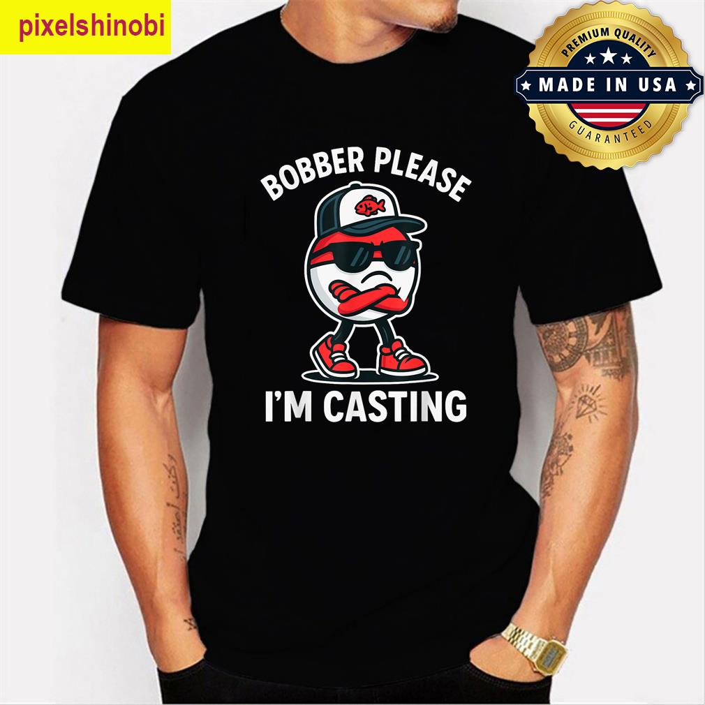 Funny Fishing Bobber Apparel T-shirt