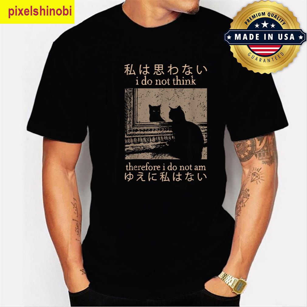 Funny Japanese Cat Meme Apparel T-shirt