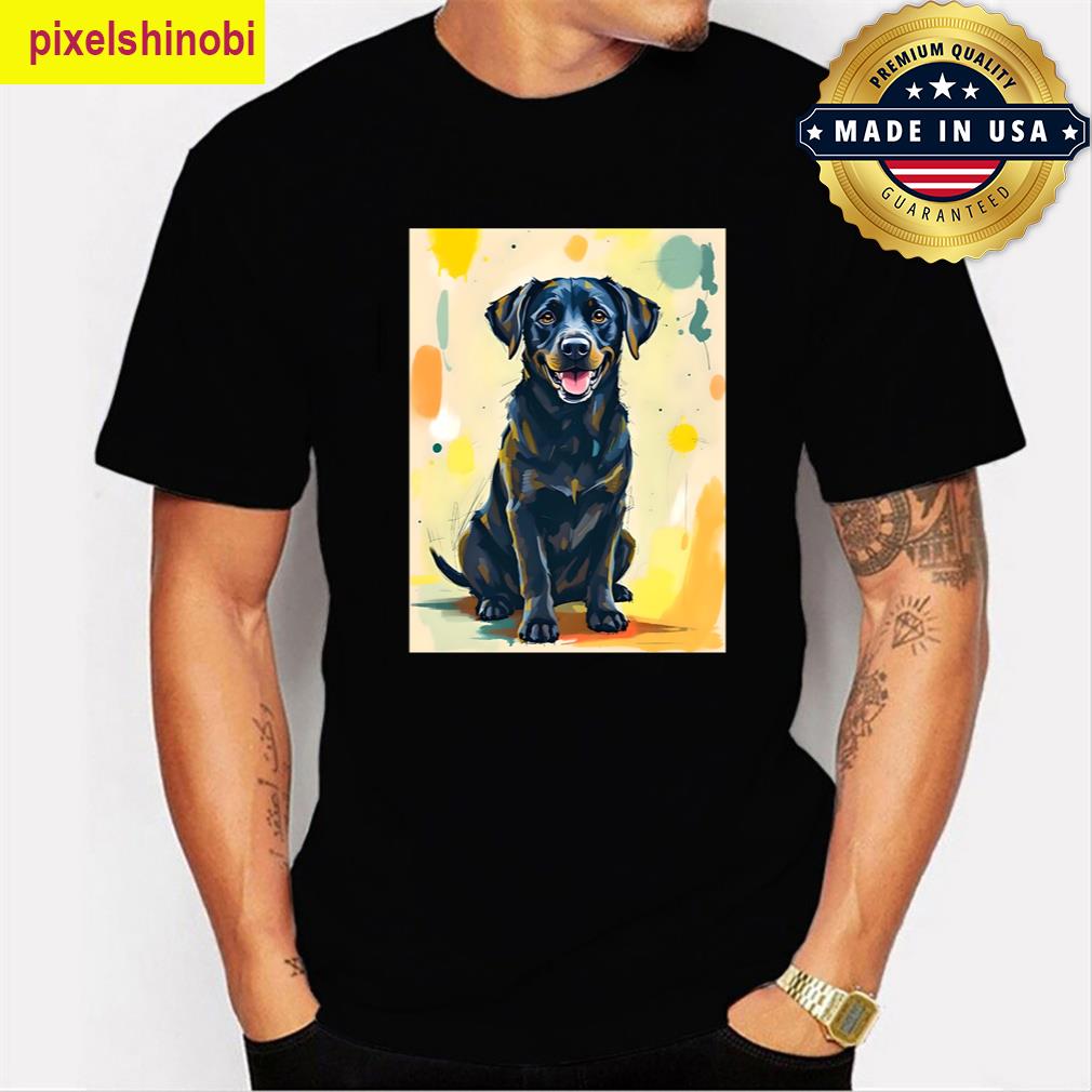 Happy Black Lab Puppy Gift T-shirt