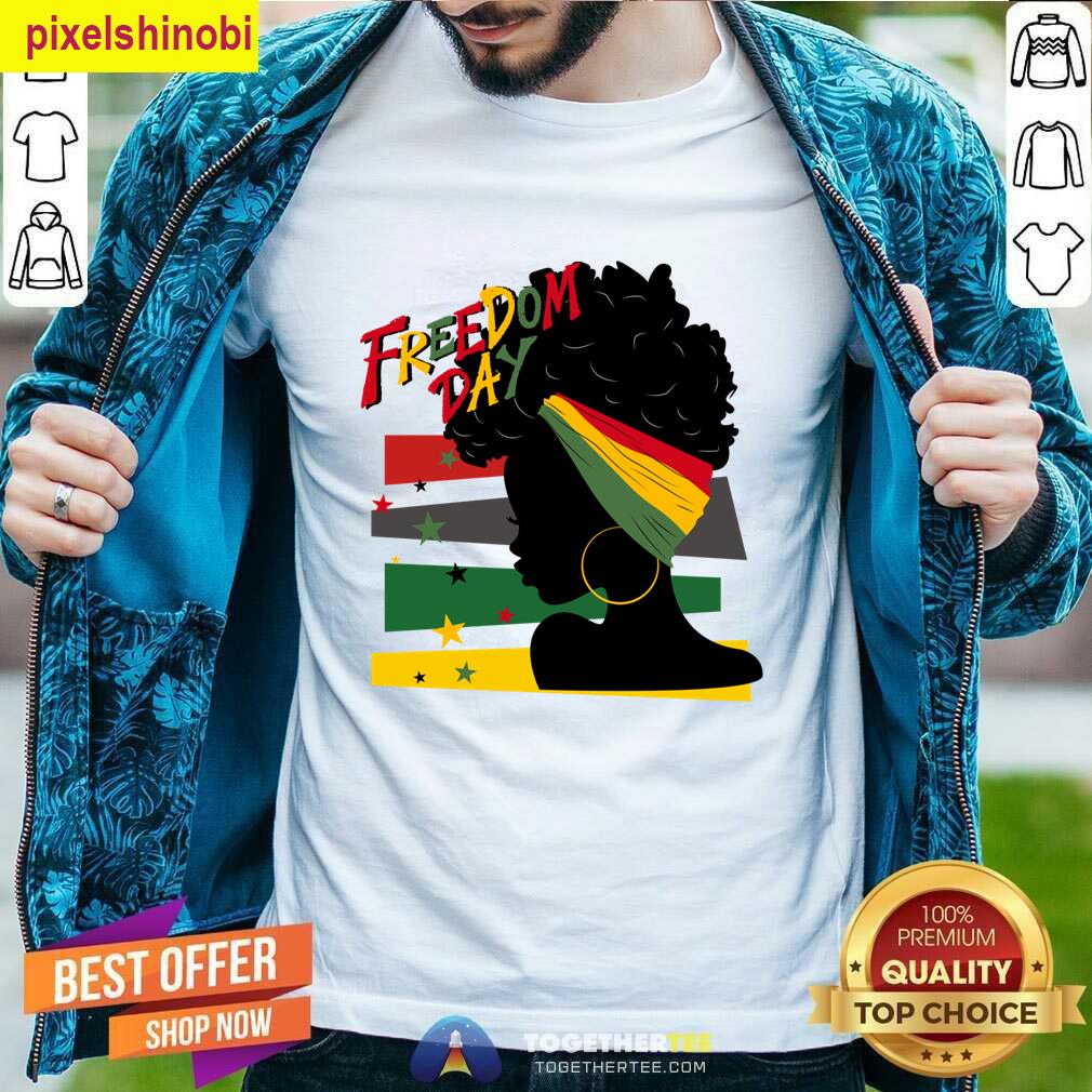 Juneteenth Black Freedom Day Apparel T-shirt