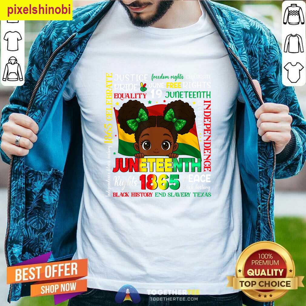 Juneteenth Black History Girls T-shirt