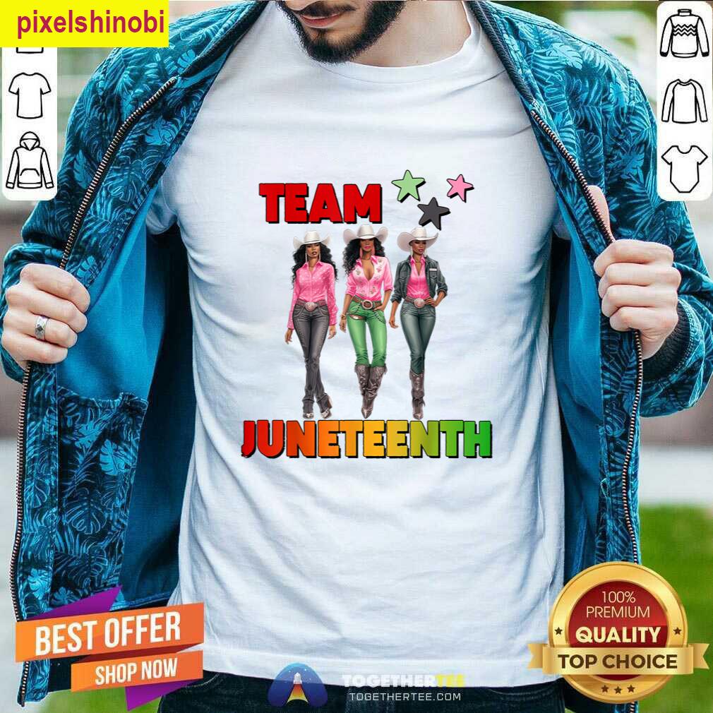 Juneteenth Cowgirls T-shirt