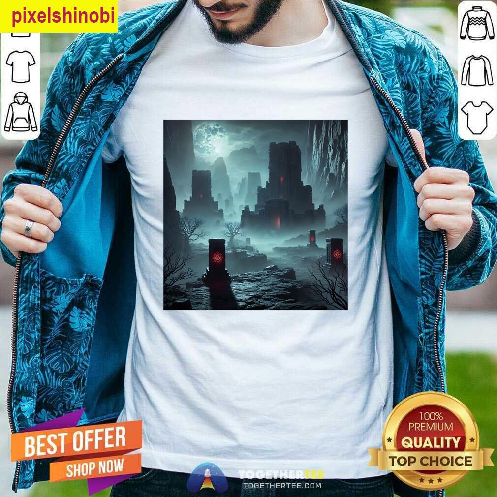 Landscape Of A Dark World Apparel T-shirt