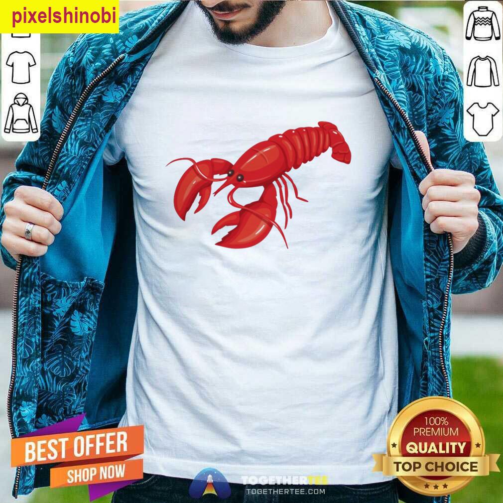 Lobster Fishing Nautical Style T-shirt