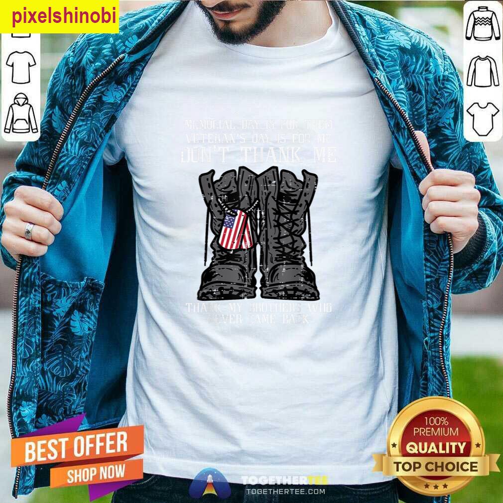 Memorial Day Veteran Tribute T-shirt