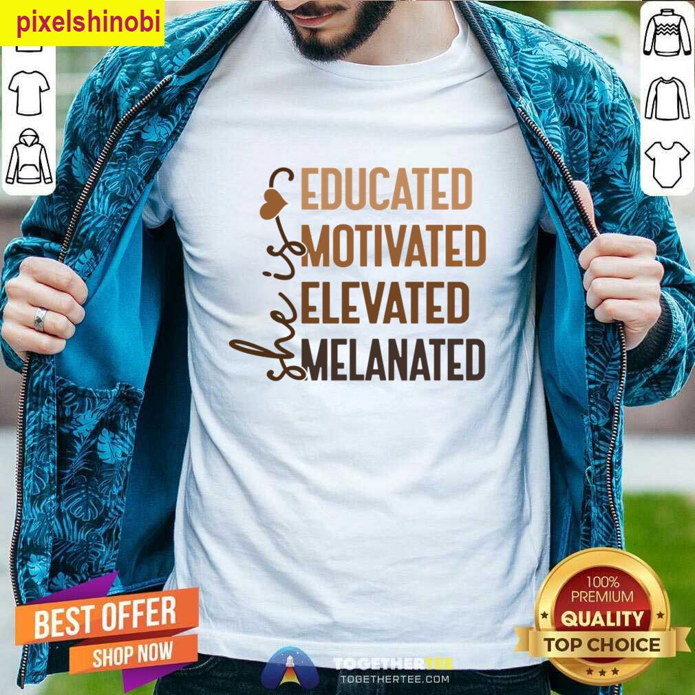 Motivated Elevated Queen T-shirt