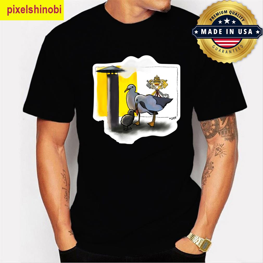 Pope Leo Xiv Seagull T-shirt