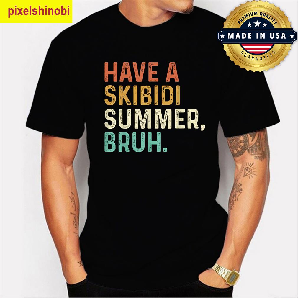 Skibidi Bruh Teacher Summer Tee T-shirt
