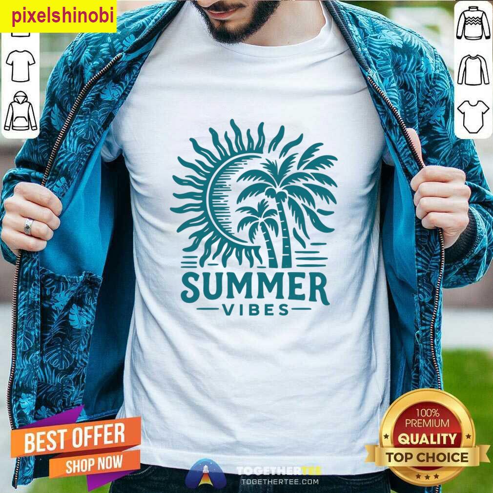 Summer Vibes Comfortable Fit Apparel T-shirt