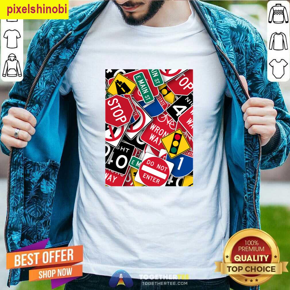 Travel Road Signs Usa T-shirt