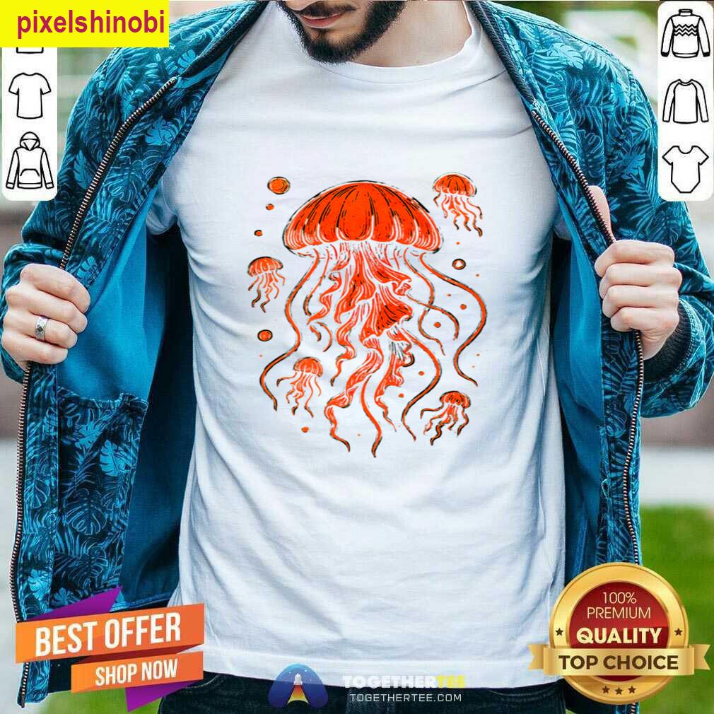 Vintage Funny Jellyfish T-shirt