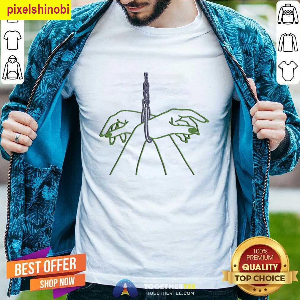 Woman Handcuffed Trendy T-shirt
