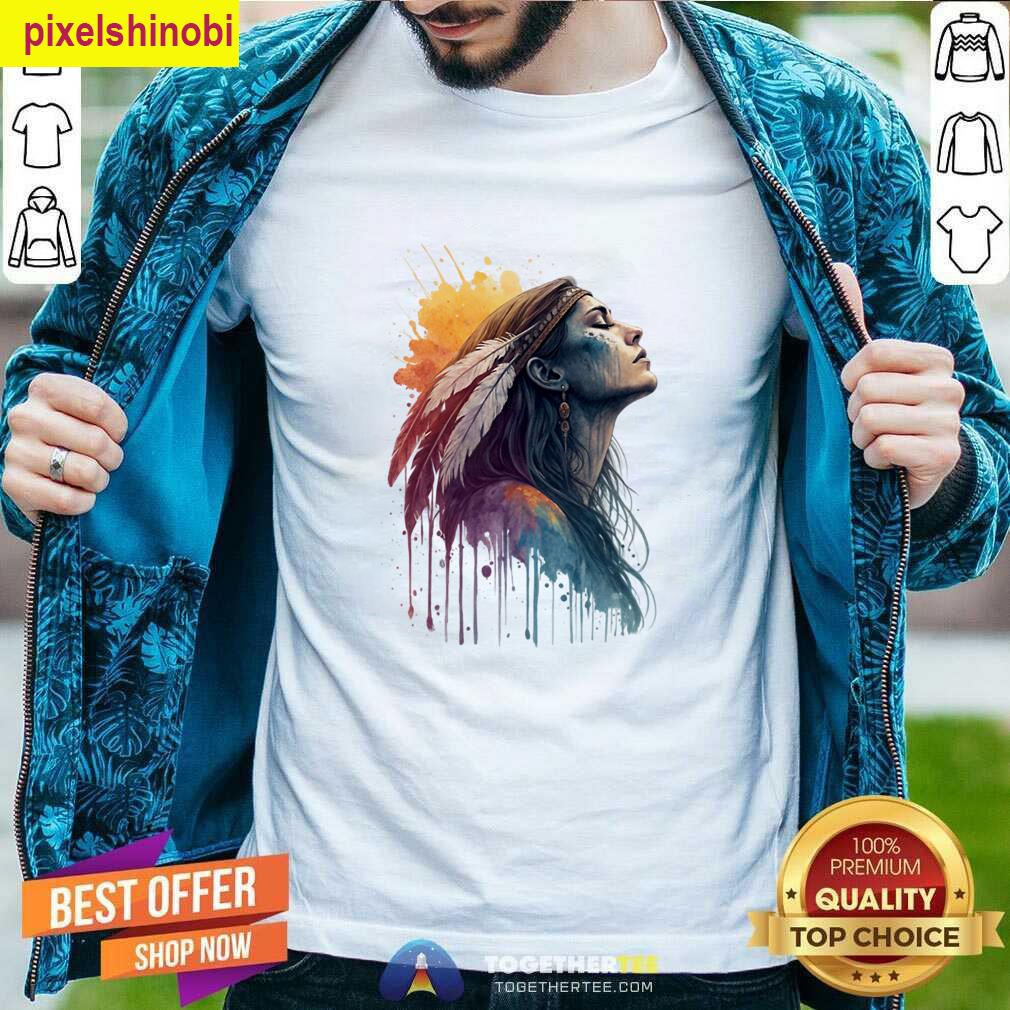 Woman Native American T-shirt