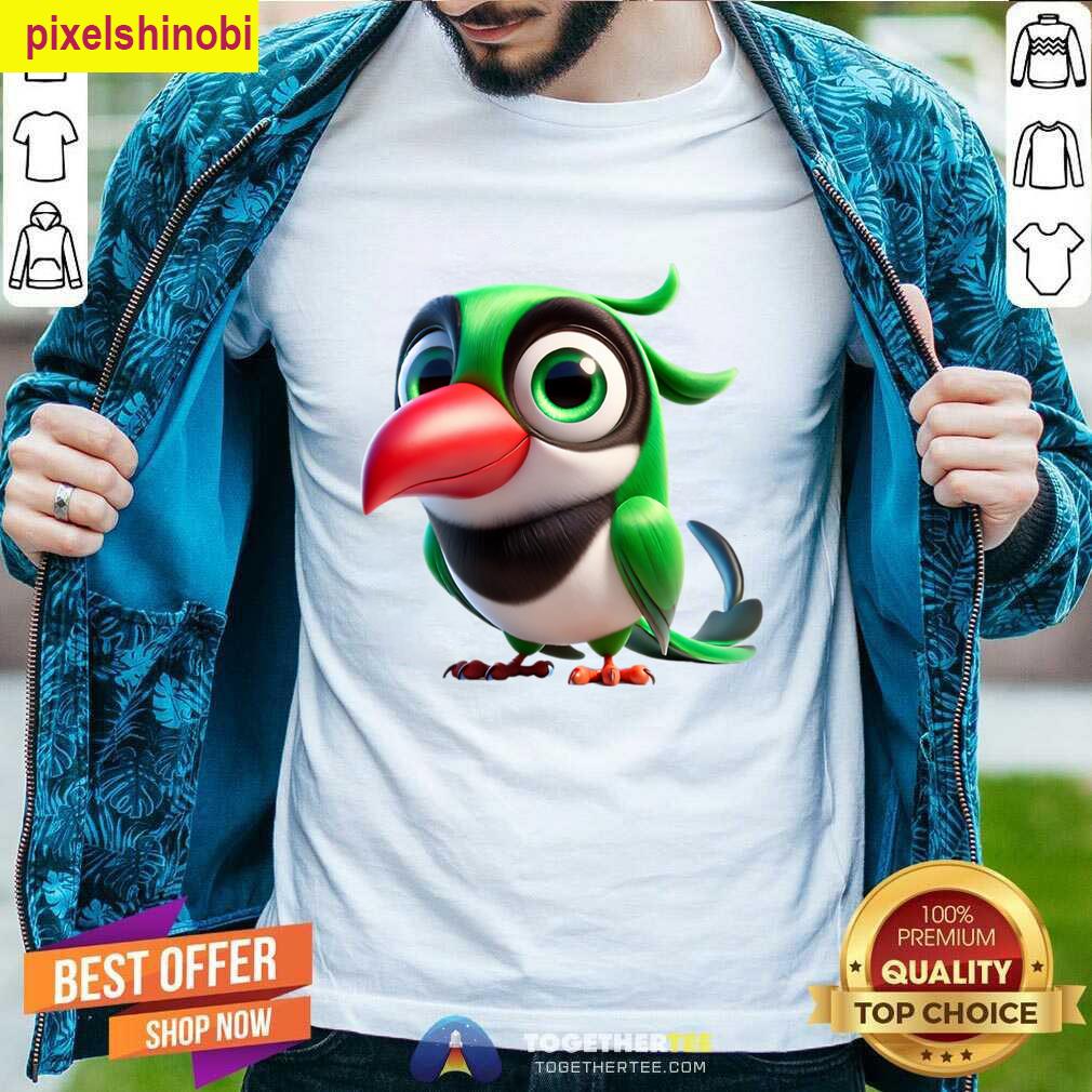 Adorable Common Green Magpie T-shirt
