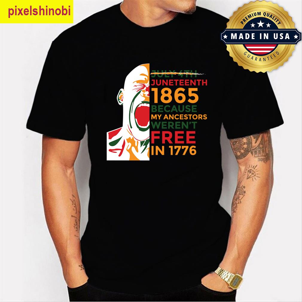 Afro Man Juneteenth T-shirt