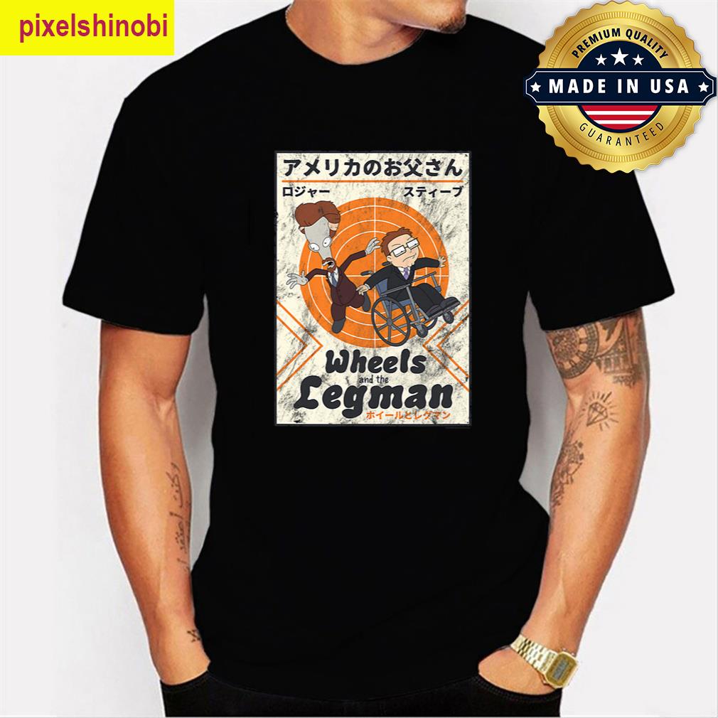 American Dad Wheels Legman T-shirt