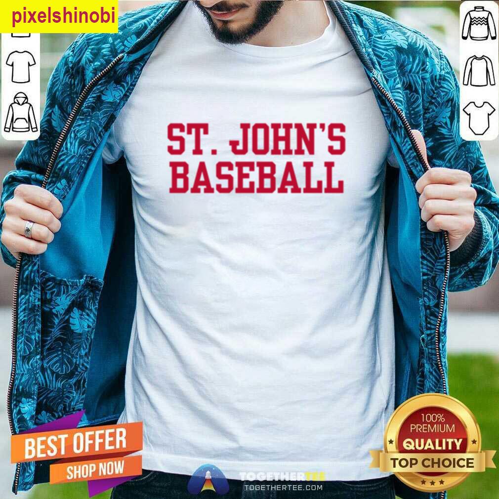 Baseball St Johns University T-shirt
