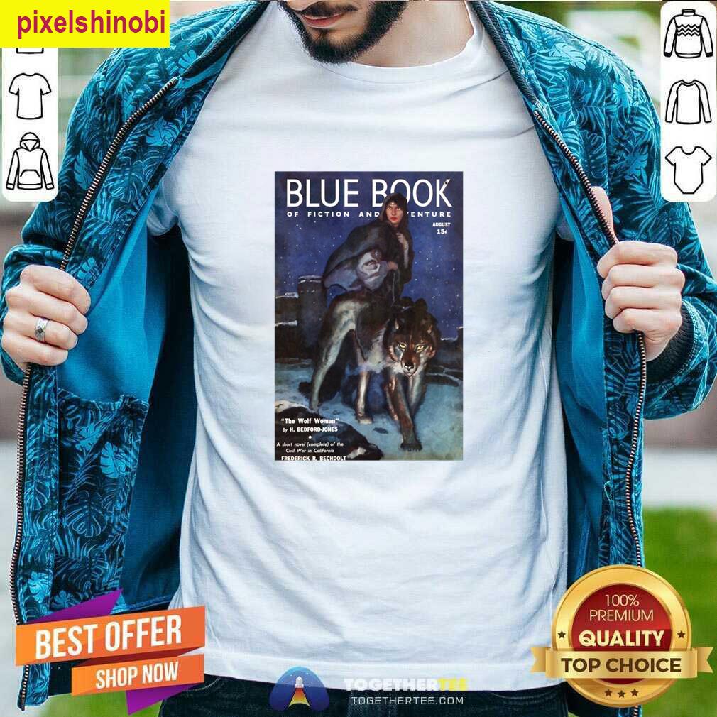 Blue Book Graphic T-shirt