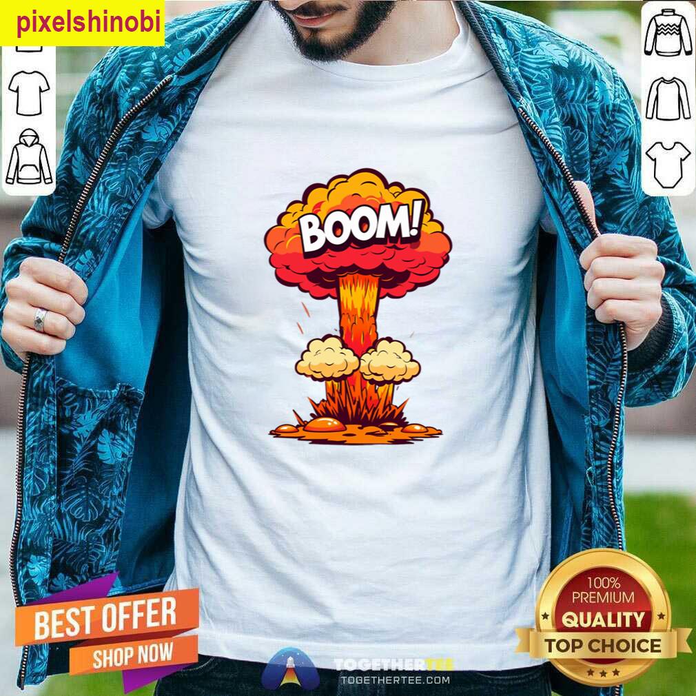 Boom Cartoon Explosion T-shirt