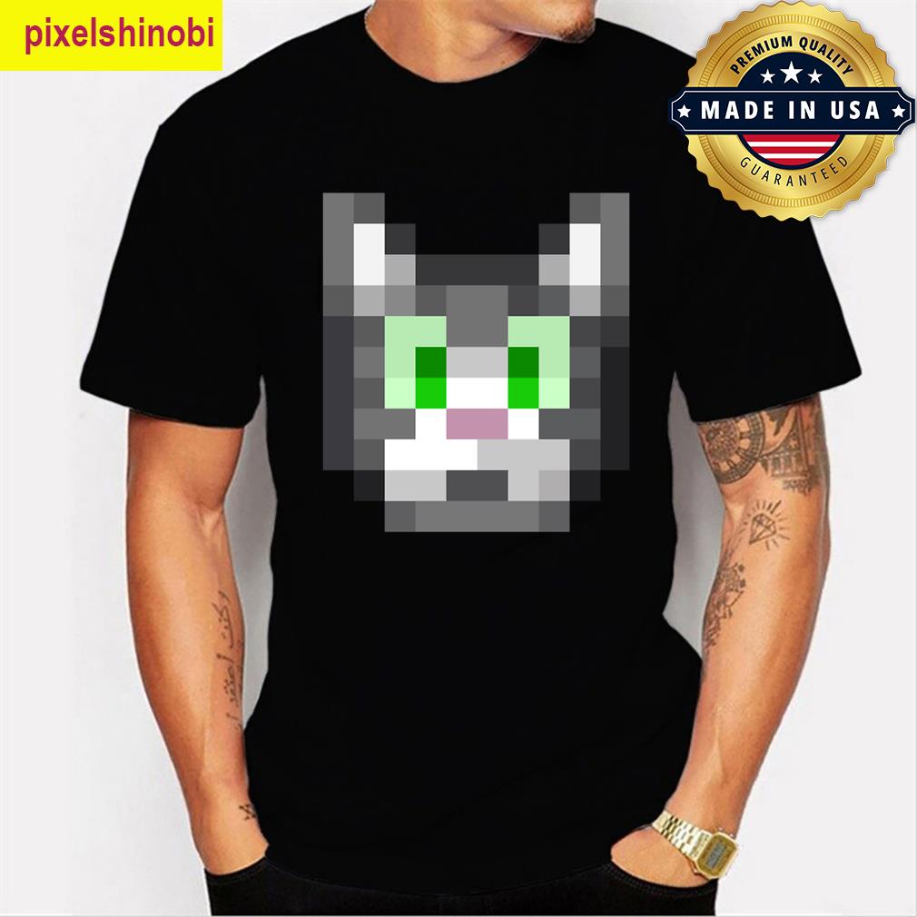 Cat Pixel Art T-shirt