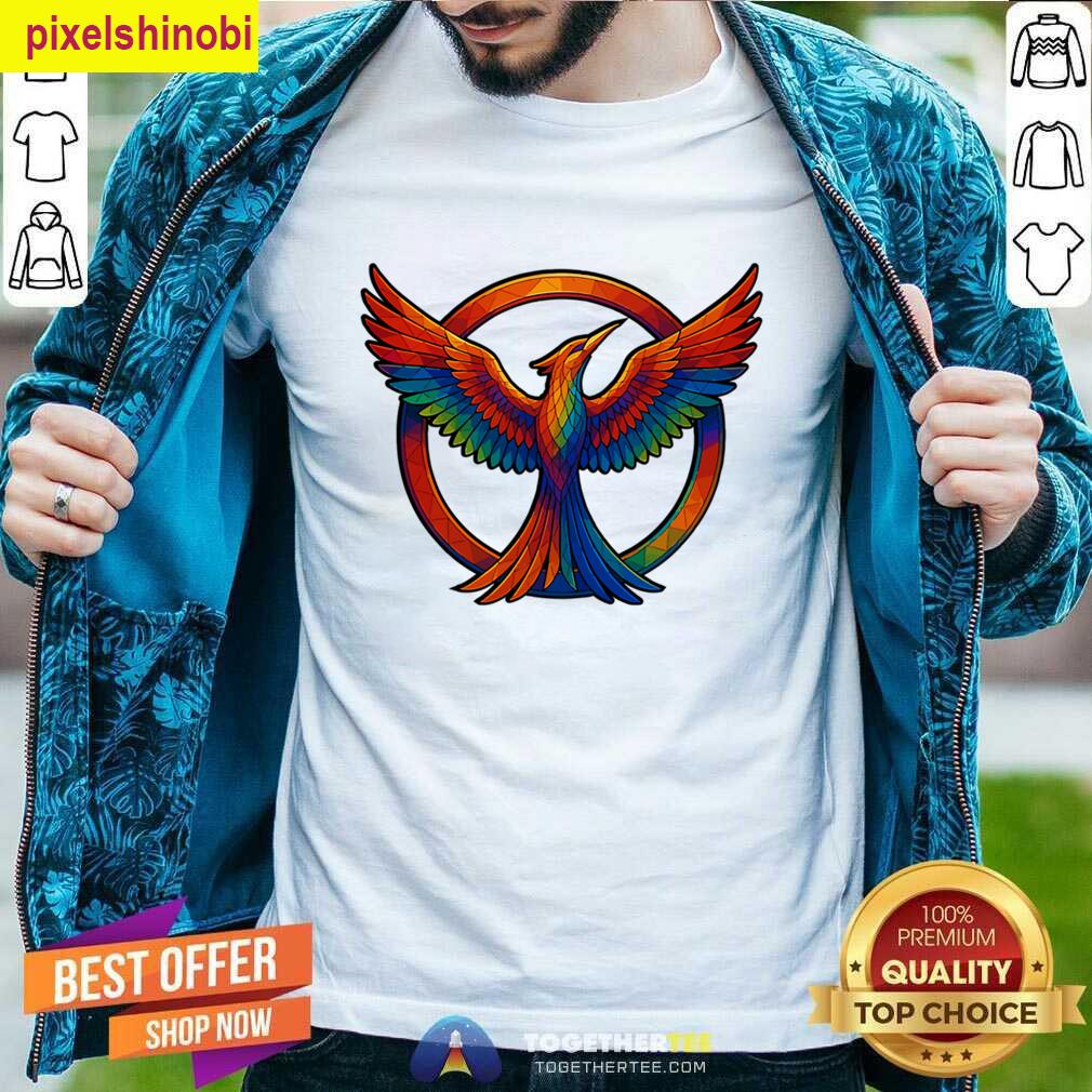 Catching Fire Logo Graphic T-shirt