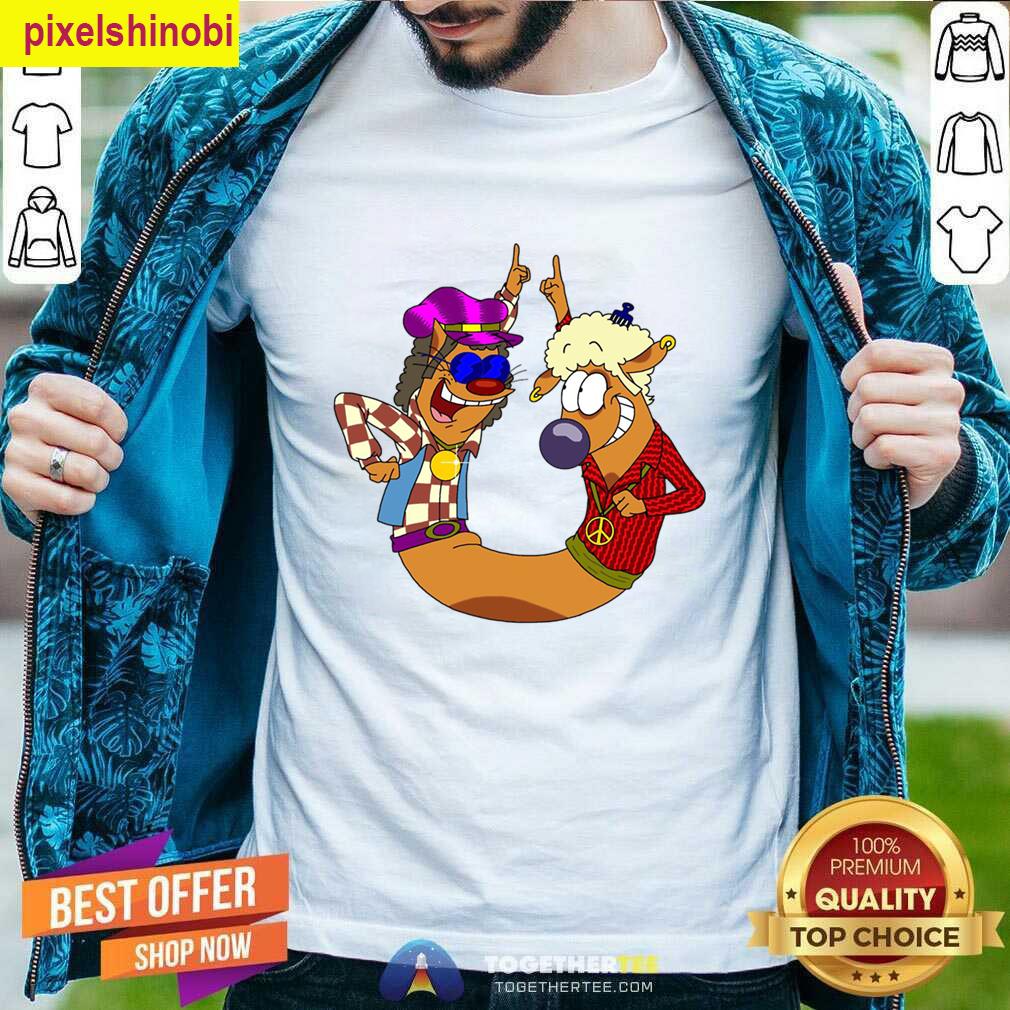 Catdog Retro Style T-shirt