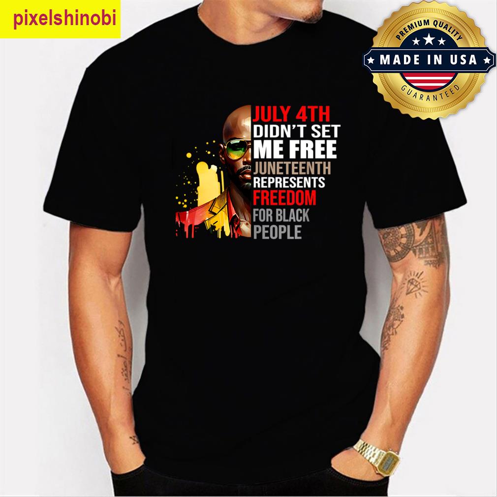Celebrating Juneteenth 1865 Black Man T-shirt