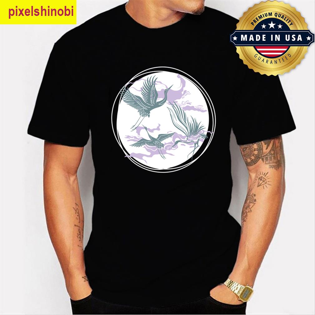 Cranes In Flight Oversized T-shirt