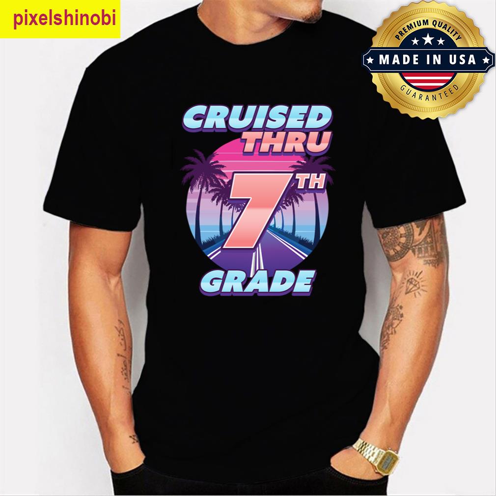 Cruised Thru 7th Grade Graduation T-shirt