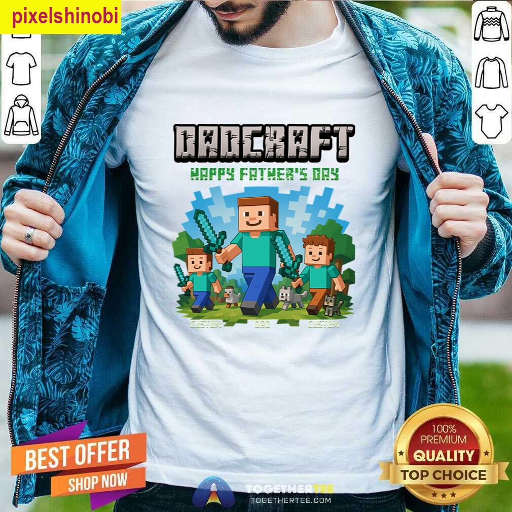 Dadcraft Happy Fathers Day T-shirt