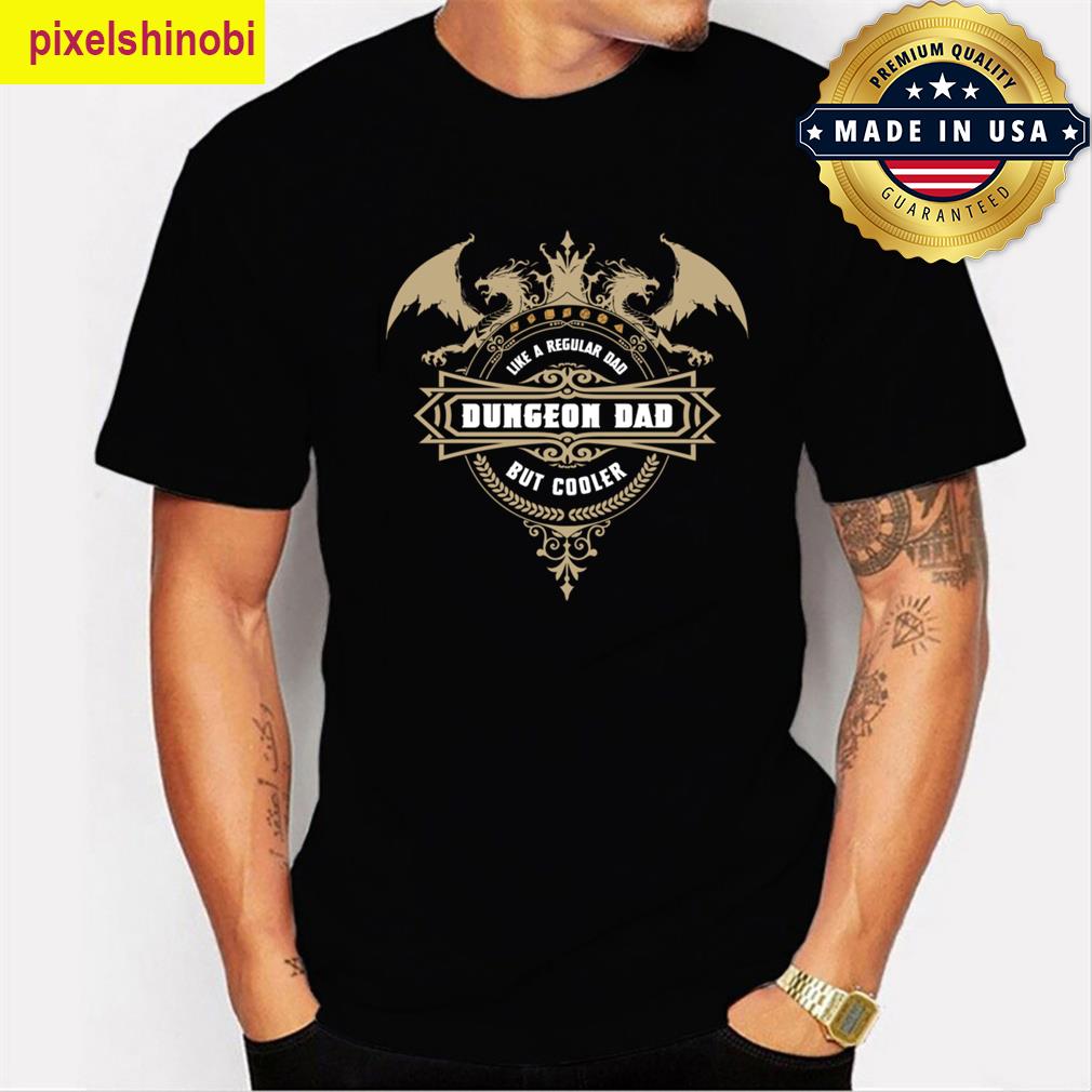 Dd Dungeon Dad Dungeons And Dragons T-shirt