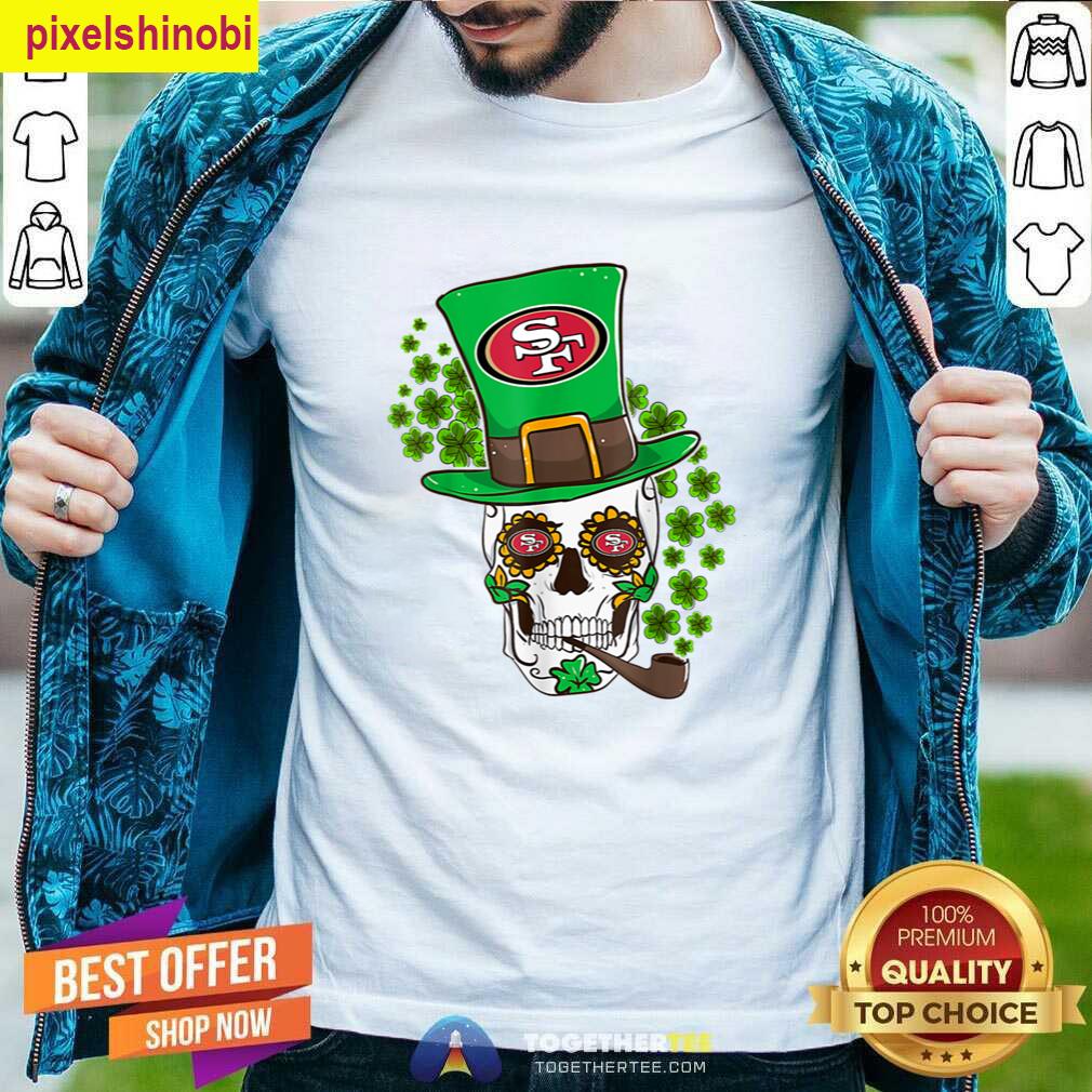 Funny St Patricks Day Irish Skull T-shirt
