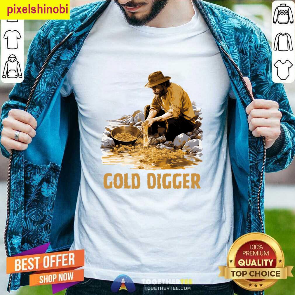 Gold Digger Oversized Funny T-shirt