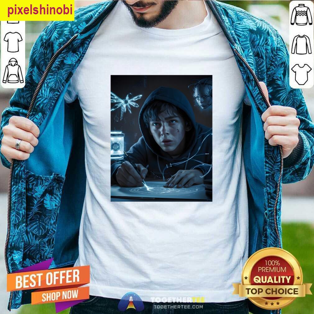 Hooded Teen Graphic Future T-shirt