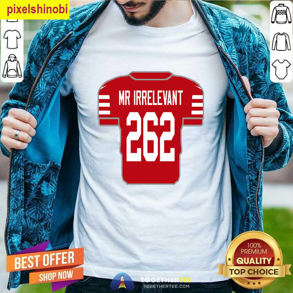 Irrelevant Draft Jersey Casual Wear T-shirt