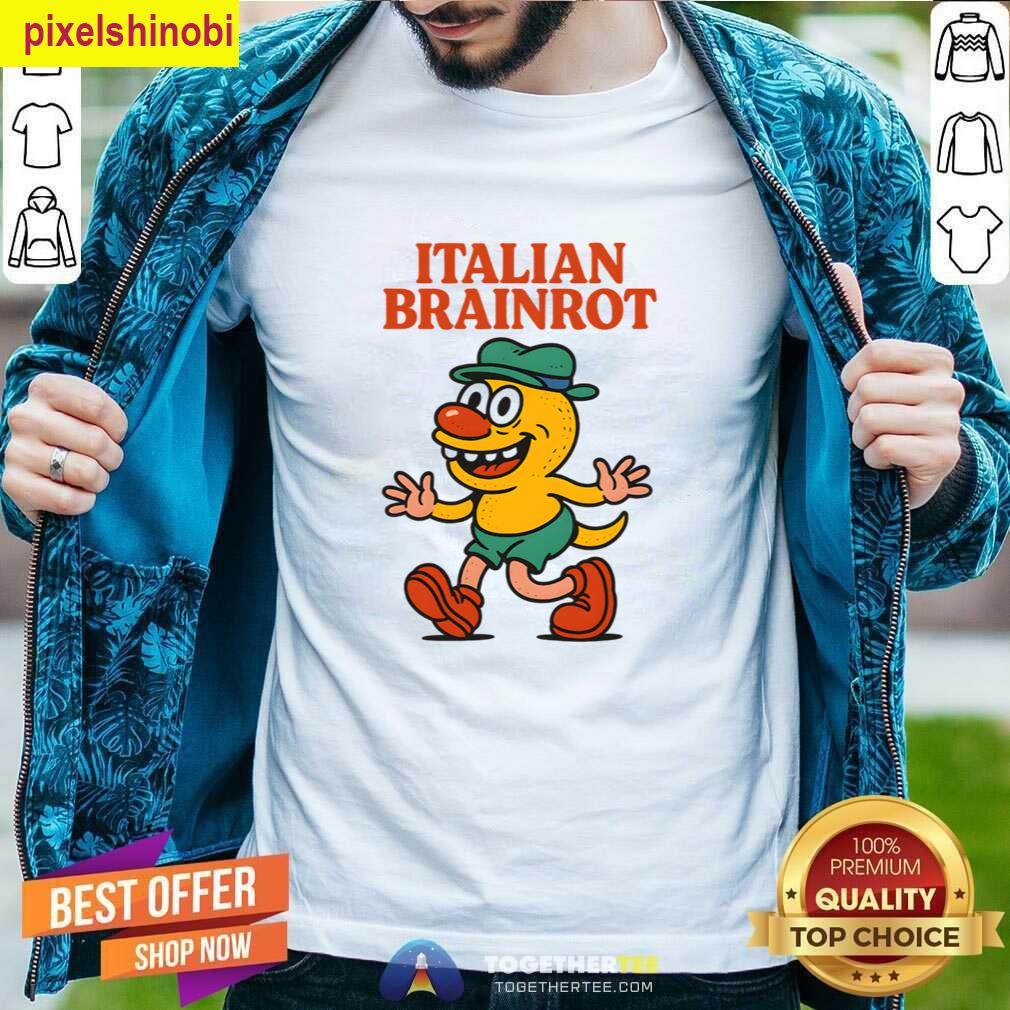 Italian Brainrot Retro Art T-shirt