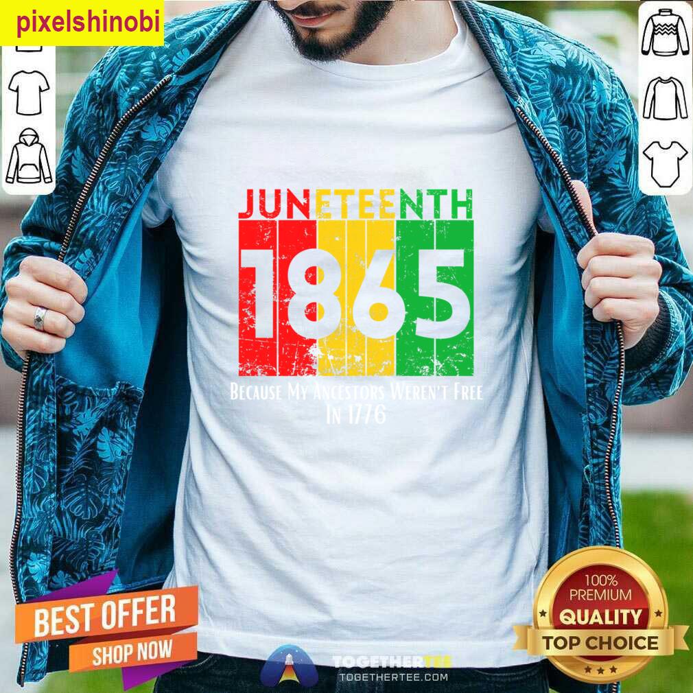 Juneteenth 1865 Black Pride T-shirt
