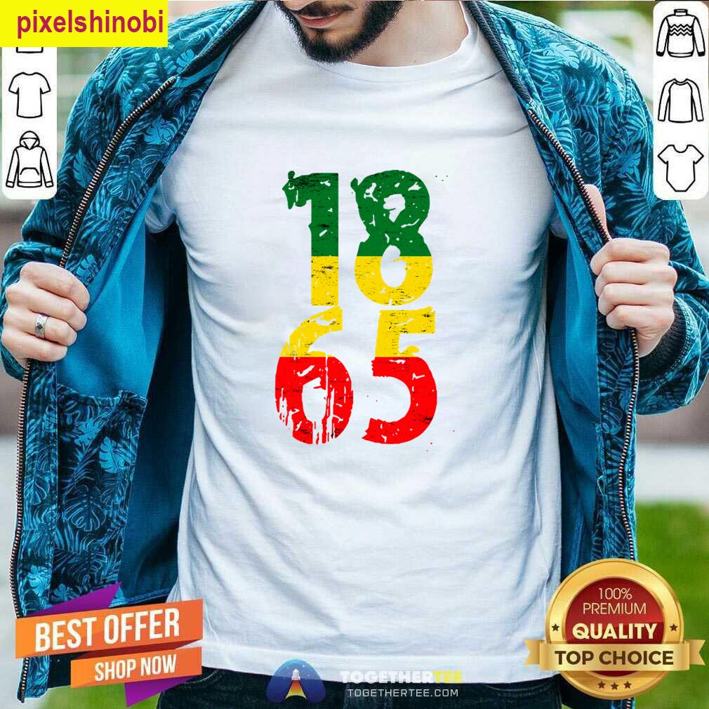 Juneteenth 1865 Grunge Style T-shirt