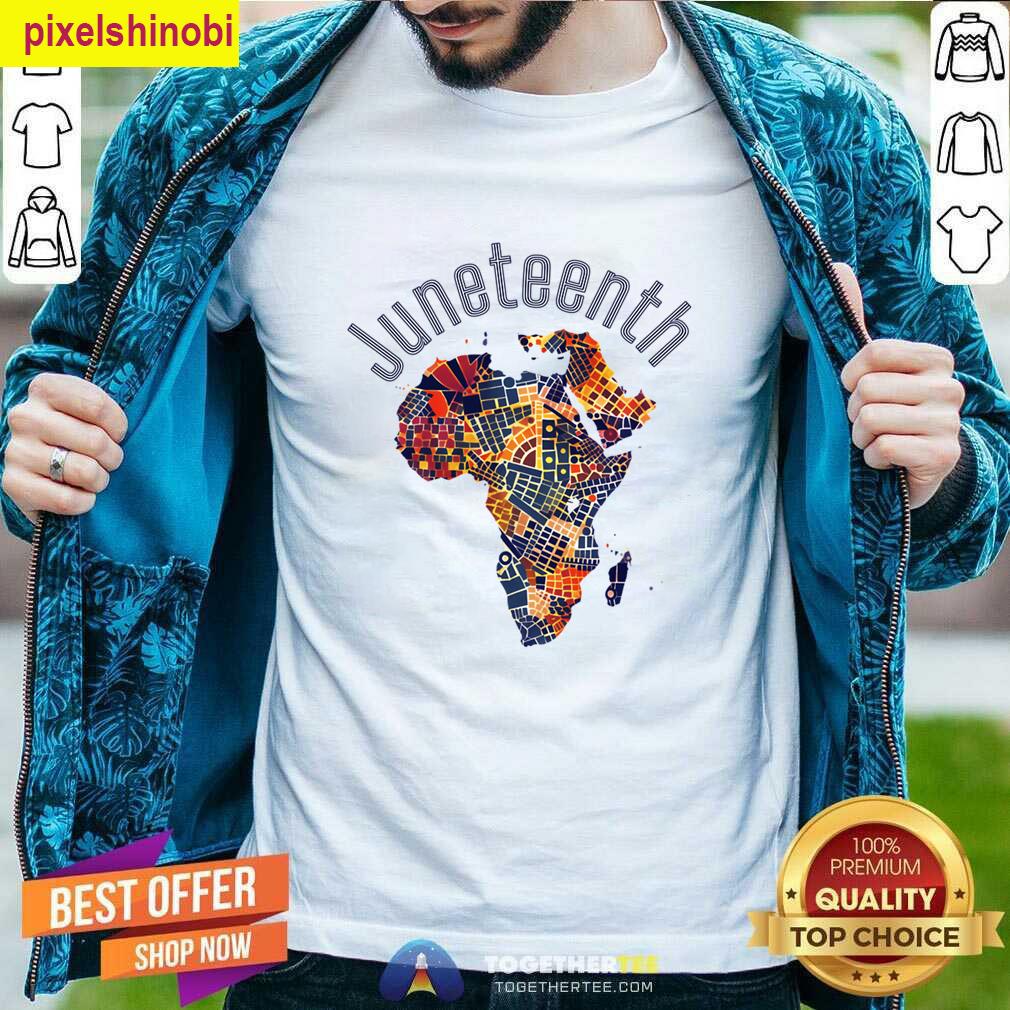Juneteenth Africa Mosaic T-shirt