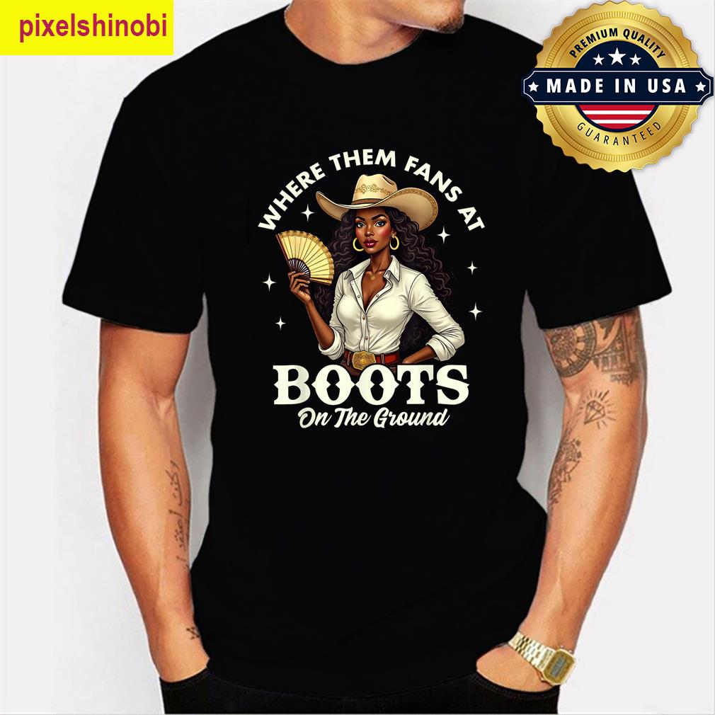 Boots On The Ground Melanin T-shirt