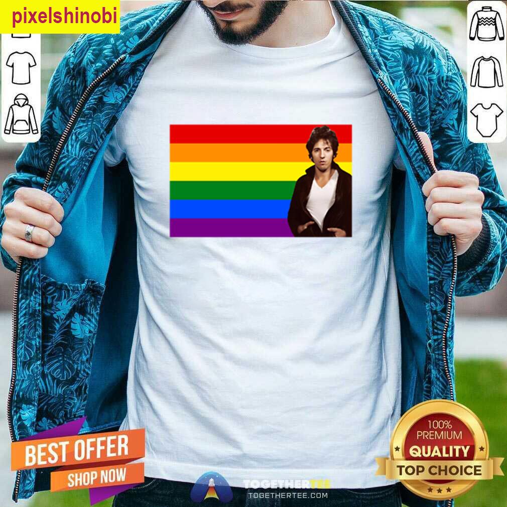 Bruce Springsteen Gay Pride T-shirt