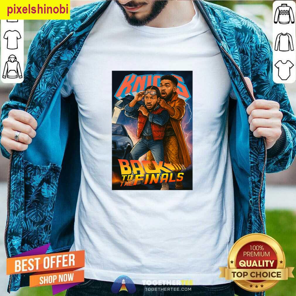 Bttf Knicks Retro Style T-shirt