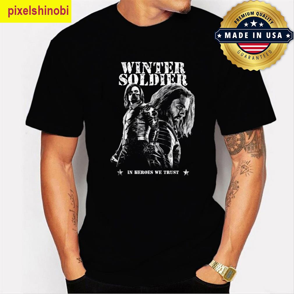 Bucky Barnes Retro Design T-shirt